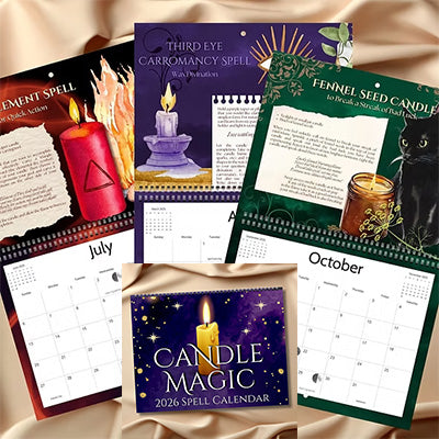 2026 Candle Magic Spell Calendar Mythical Collectibles Calendars