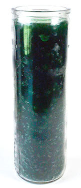 Green 7-Day Jar Candle Mythical Collectibles Candles