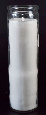 White 7-Day Jar Candle Mythical Collectibles Candles