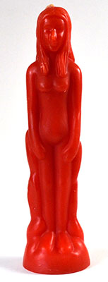 Red Female Candle Mythical Collectibles Candles