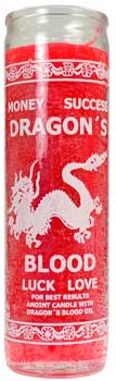 Dragon's Blood 7-Day Jar CandleMythical Collectibles