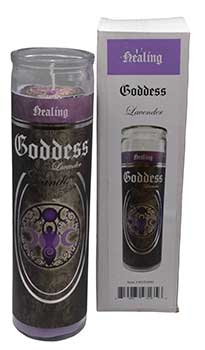 90 hr Goddess (Lavender) Jar Candle Mythical Collectibles Candles
