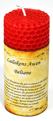 Beltane Sabbat Lailokens Awen Candle Mythical Collectibles