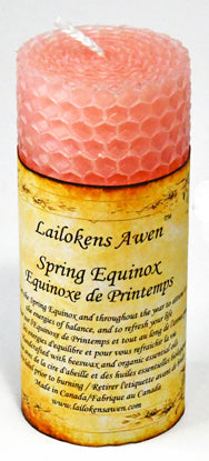Spring Equanox Altar Lailokens Awen Candle Mythical Collectibles