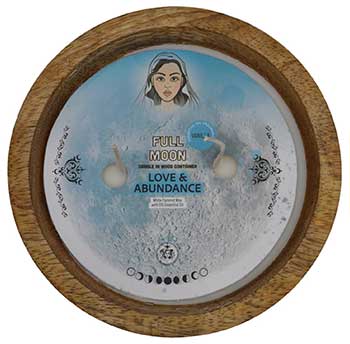 18 hr Full Moon Love & Abundance Candle Mythical Collectibles Candles