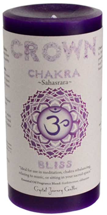 Crown Chakra Pillar CandleMythical Collectibles