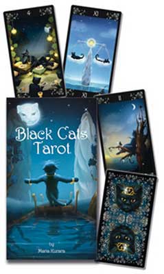 Black Cats Tarot Deck Maria Kurarai Tarot Cards