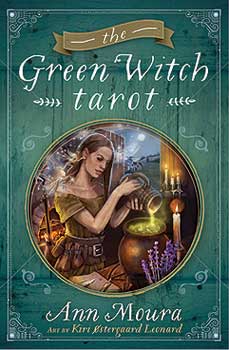 Green Witch Tarot Deck & Book Ann Moura Tarot Cards
