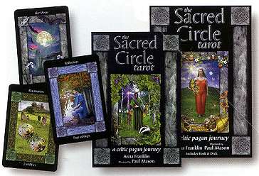 Sacred Circle, Celtic Pagan Journey Tarot Deck Franklin & Mason Tarot Cards