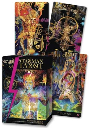 Starman Tarot Deck & Book Davide De Angelis Tarot Cards