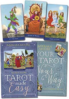 Tarot Made Easy Deck & Book Barbara Moore Tarot Cards