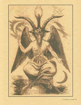 Baphomet Poster Mythical Collectibles Posters