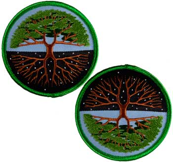 Tree of Life Iron-on Patch Mythical Collectibles Clothing Patches