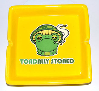 Toadally Stoned AshtrayMythical Collectibles