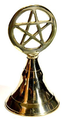 Pentagram Brass Bell Mythical Collectibles