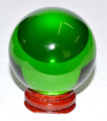Green Crystal Ball (50mm)Mythical Collectibles
