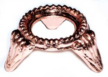 Copper Zinc Plated metal Crystal Ball StandMythical Collectibles