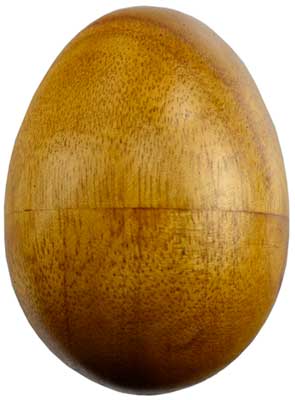 Wooden Egg Shaker InstrumentMythical Collectibles