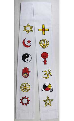 Interfaith White Minister's StoleMythical Collectibles