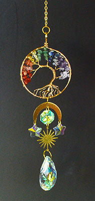 7 Chakra Tree of Life Sun CatcherMythical Collectibles