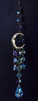 Crescent Moon Sun Catcher Mythical Collectibles