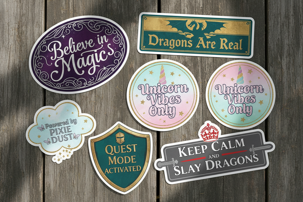 Bumper Stickers from Mythical Collectibles