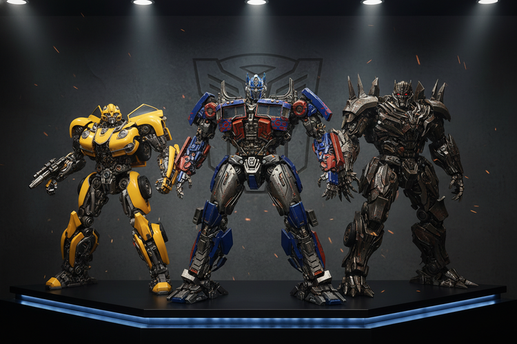 Licensed Transformers Merchandise from Mythical Collectibles