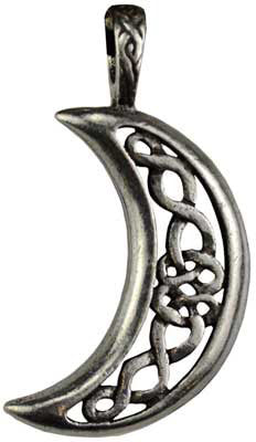 Celtic Moon Celestial amuletMythical Collectibles