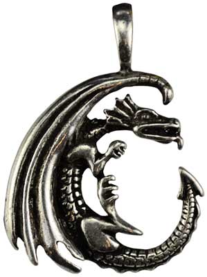 Dragon Moon Celestial amuletMythical Collectibles