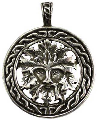 Celtic Greenman amuletMythical Collectibles