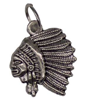 Indian Head amulet Mythical Collectibles