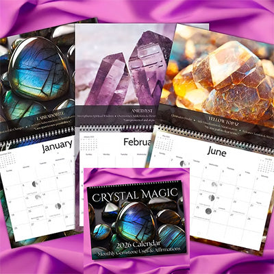 2026 Crystal Magic Calendar Mythical Collectibles Calendars