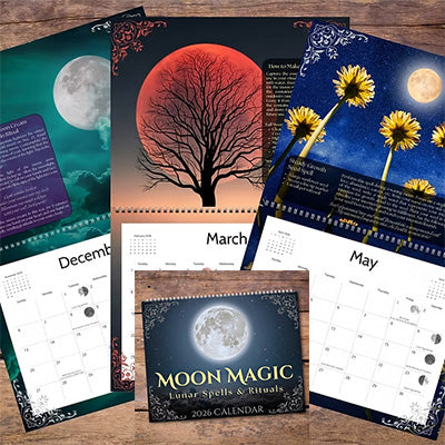 2026 Moon Magic Spell Calendar Mythical Collectibles Calendars
