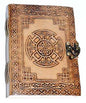 Celtic Cross Leather Journal with Latch Mythical Collectibles Journals