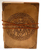 Triple Goddess Leather Black Book with Cord Mythical Collectibles Journals