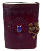 Lapis Sun Leather Blank Journal with Latch Mythical Collectibles Journals