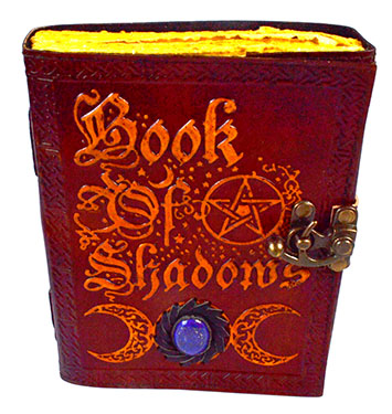 Book of Shadows Journal Aged Leather Journal with Latch Mythical Collectibles Journals
