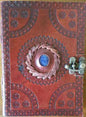 5" x 7" God's Eye Embossed Leather Journal with Latch Mythical Collectibles