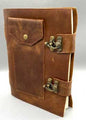 Soft Leather Journal with Double Latch Mythical Collectibles Journals