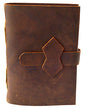 Brown Leather Journal with Strap Mythical Collectibles Journals