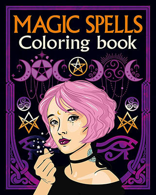 Magic Spells coloring book Mythical Collectibles Books