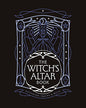 Witch's Altar Book (hc) Patterson, Squire & Weiss Books