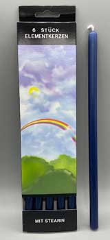 Blue Chime Candles - 6 packMythical Collectibles