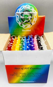 Assorted Chime Candle 100 pack Mythical Collectibles Candles