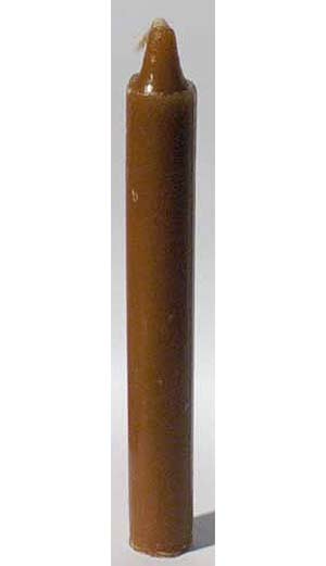 Brown Taper Candle Mythical Collectibles