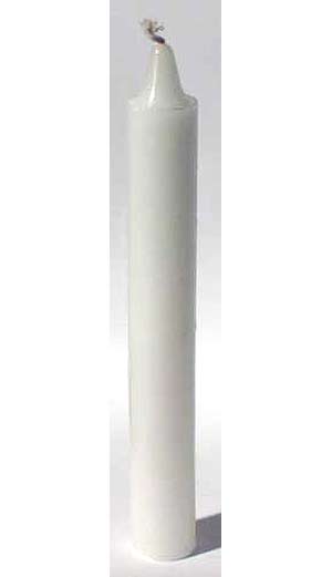 Natural White Taper CandleMythical Collectibles