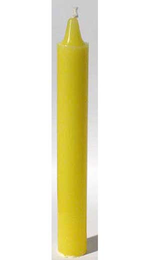 Yellow Taper Candle Mythical Collectibles Candles