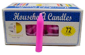 Pink Taper Candles (set of 72) Mythical Collectibles Candles
