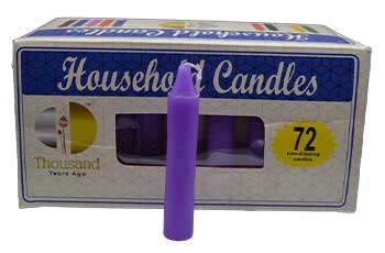 Purple Taper Candles (set of 72) Mythical Collectibles Candles