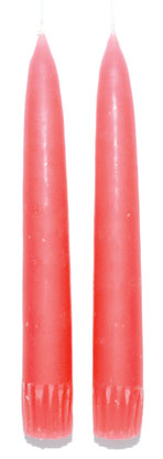 Mauve Taper Candles - 2 pack Mythical Collectibles